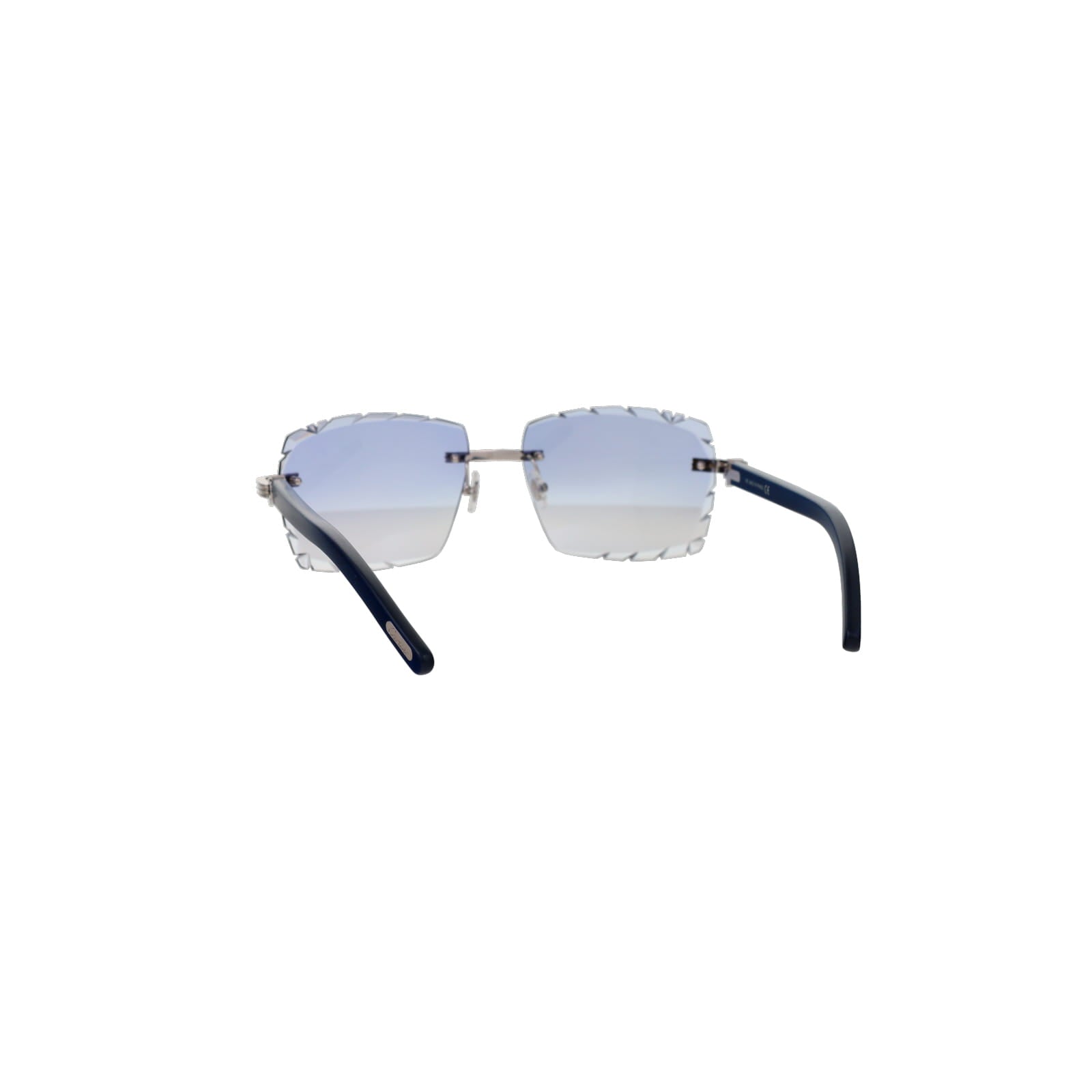 Cartier Custom Première C Horn and Wood Sunglasses by MEG