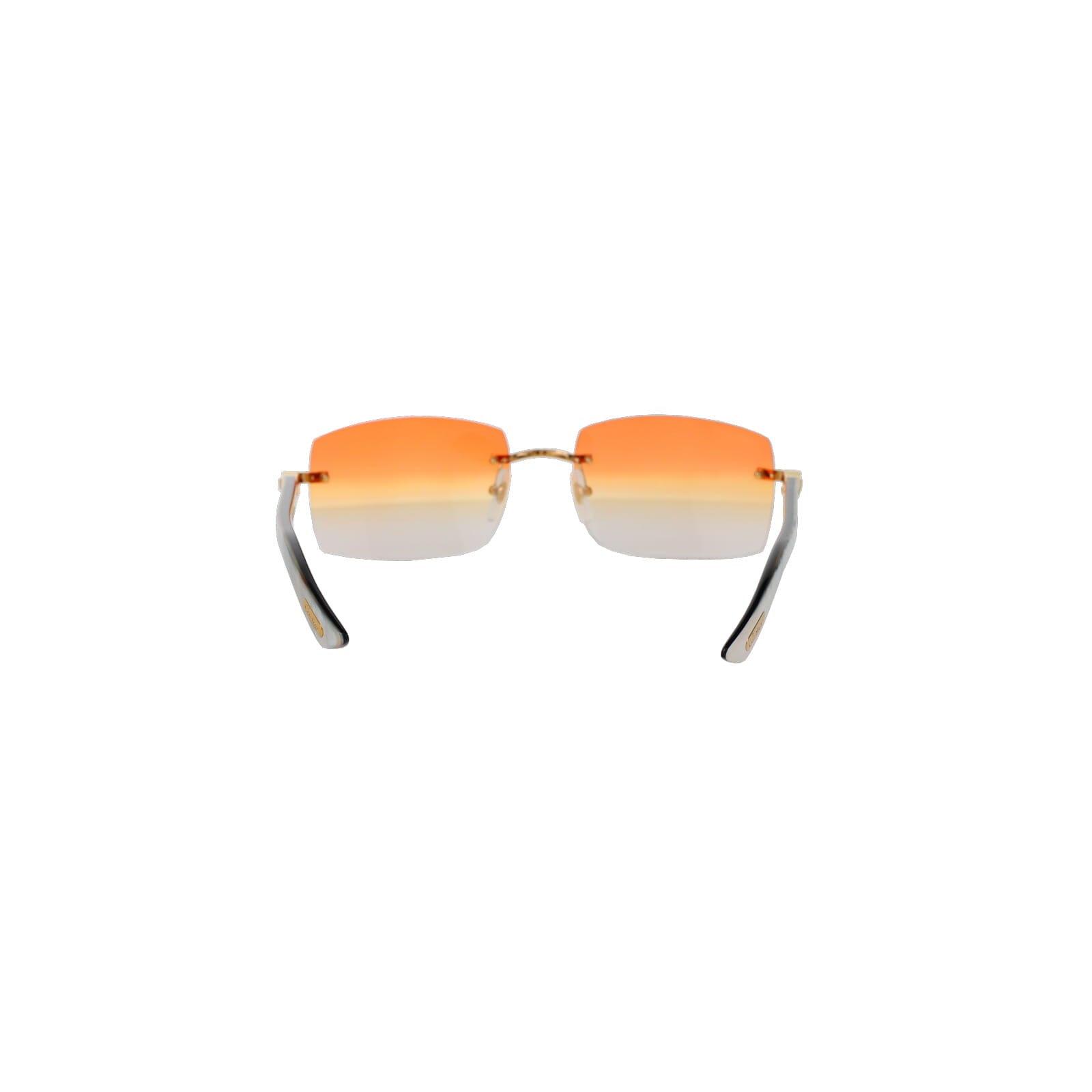 Cartier Custom C Décor White Buffalo Horn Sunglasses by MEG