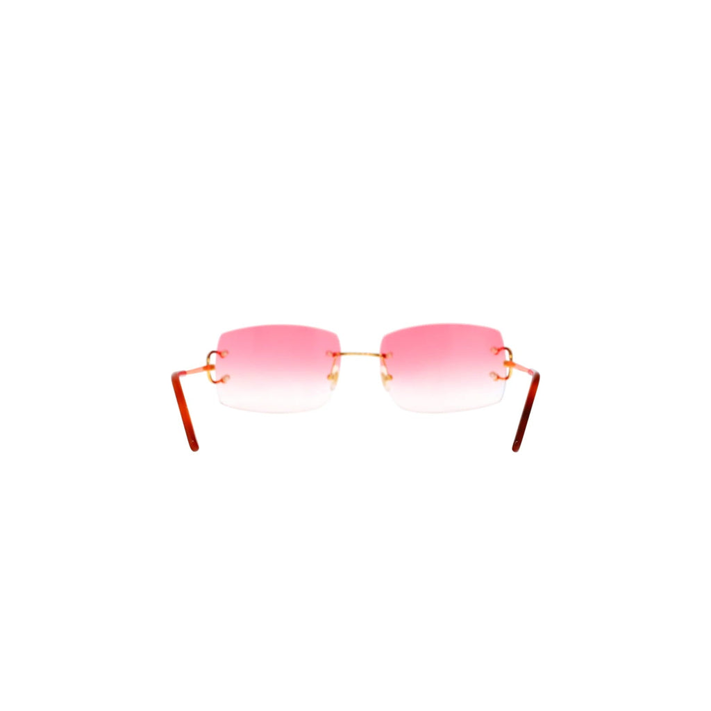 Cartier Custom Double C Brooklyn Gold Sunglasses by MEG