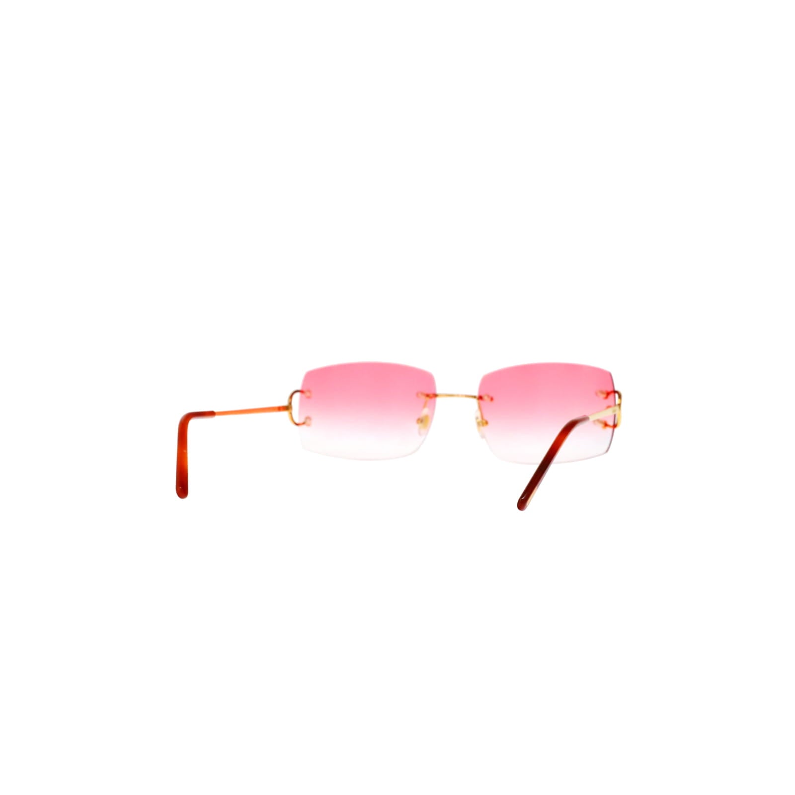 Cartier Custom Double C Brooklyn Gold Sunglasses by MEG