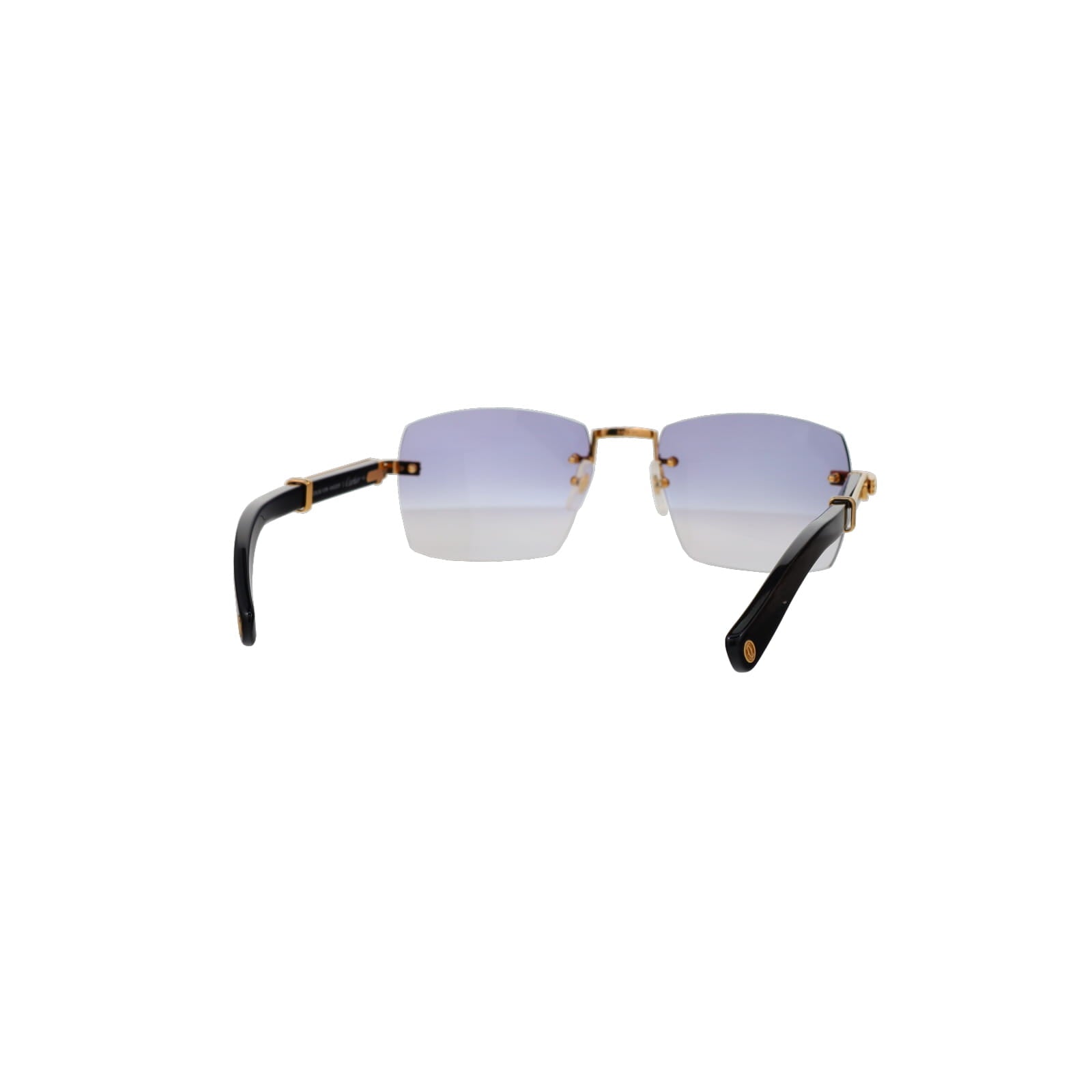 Cartier Custom Première de Cartier Black Sunglasses by MEG