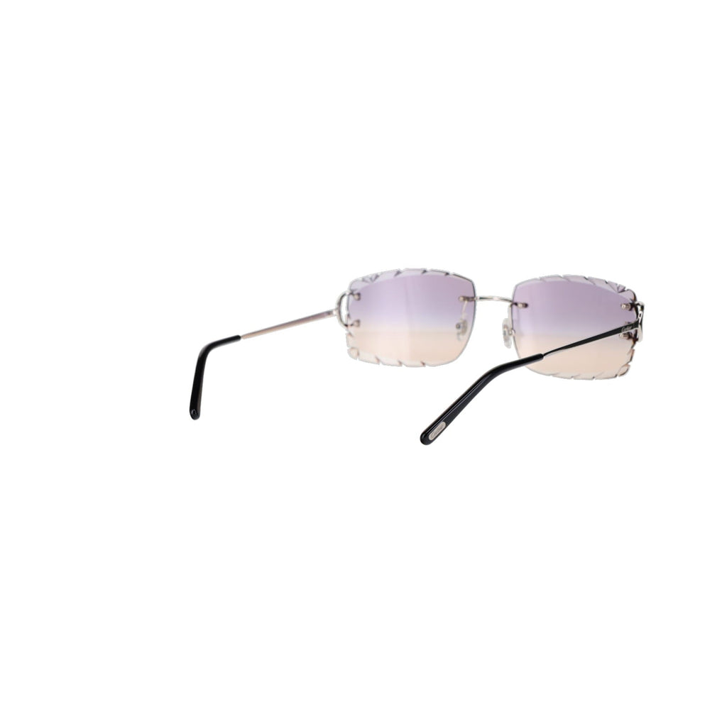 Cartier Custom Double C Diamond Cut Brooklyn Platinum Sunglasses by MEG