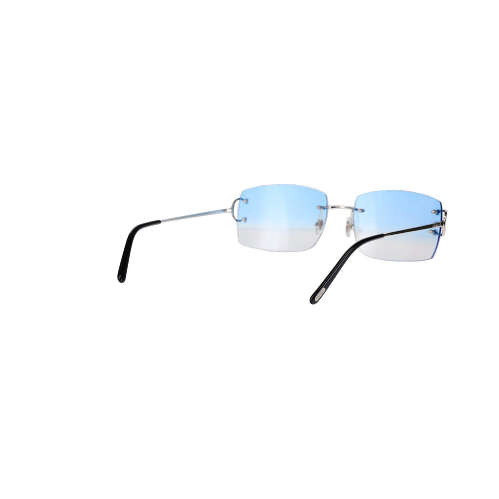 Cartier Custom Double C Brooklyn Platinum Sunglasses by MEG