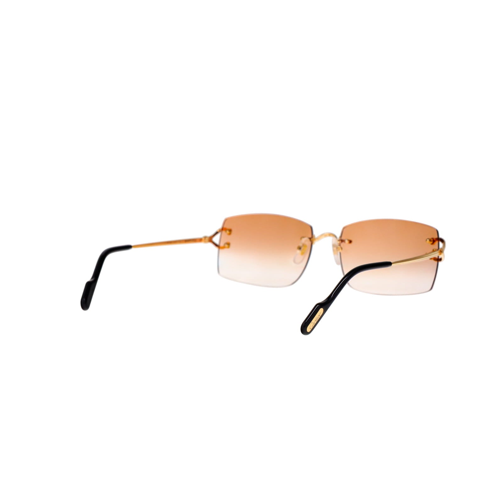 Cartier Custom Double C Godron Gold Brooklyn Sunglasses by MEG