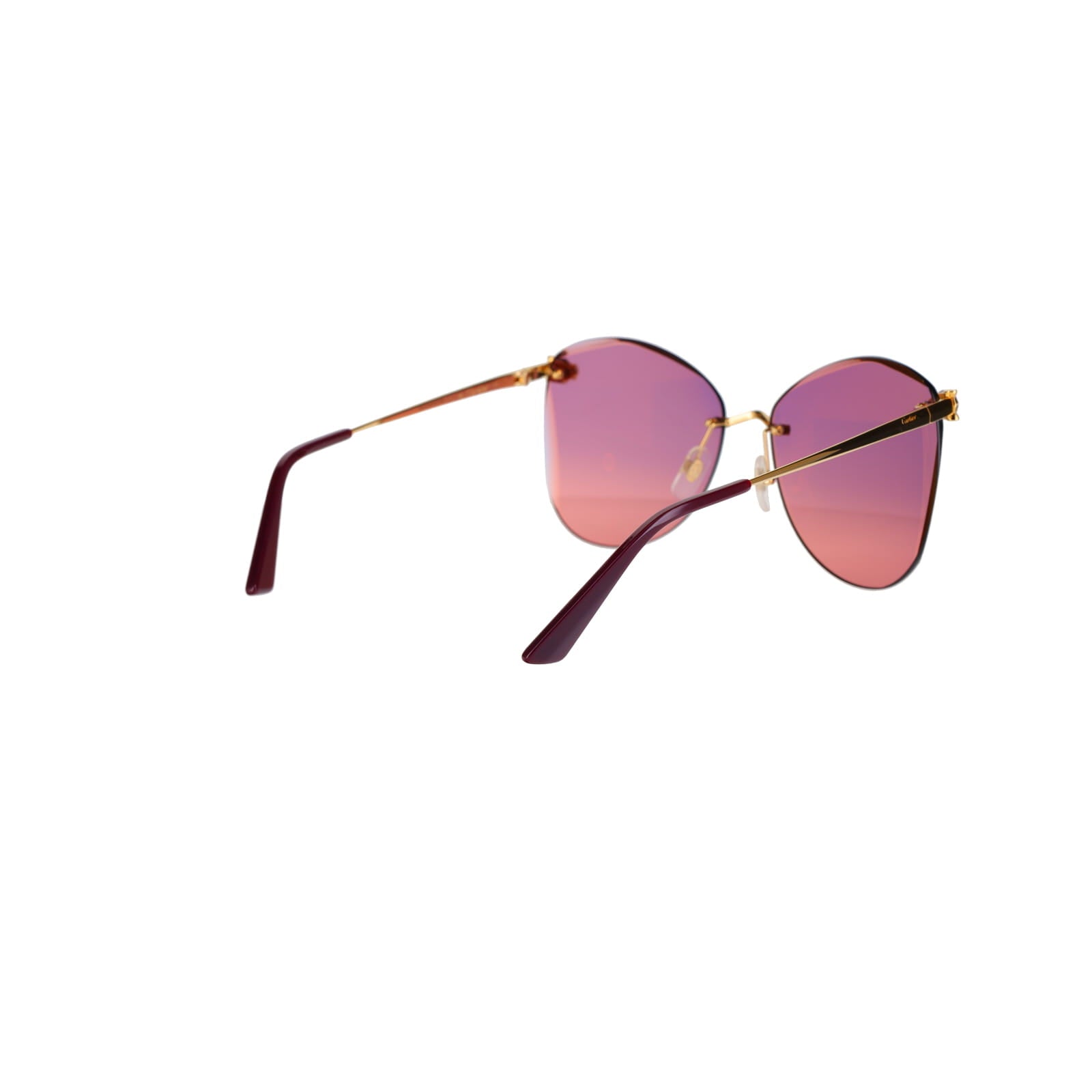CT0398S Cat-eye Panthère Sunglasses