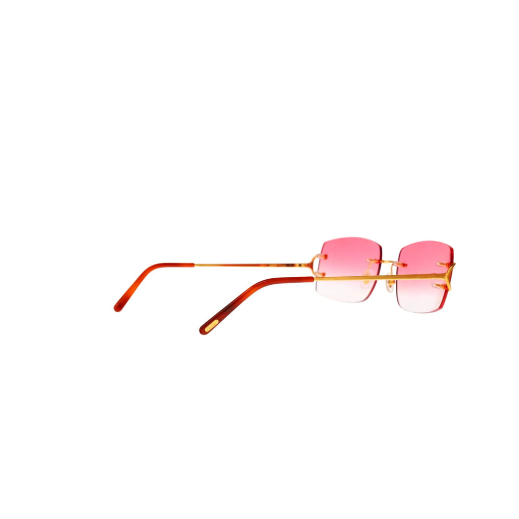 Cartier Custom Double C Brooklyn Gold Sunglasses by MEG