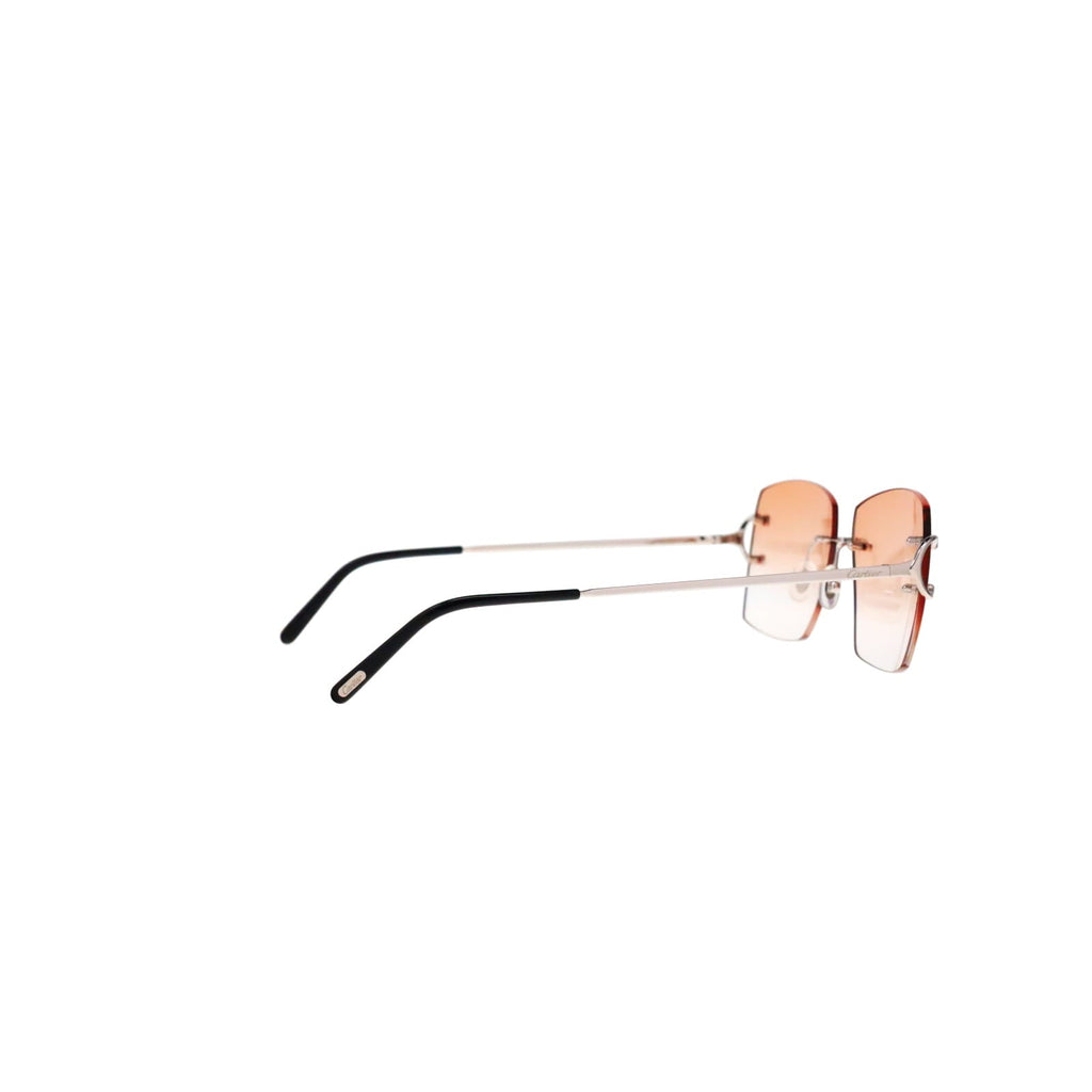 Cartier Custom Double C Mykonos Platinum  Sunglasses by MEG