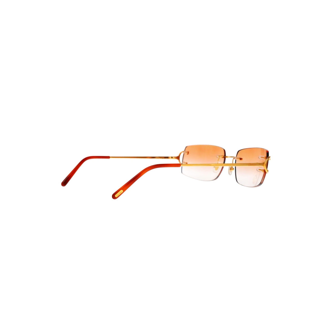 Cartier Custom Double C Brooklyn Gold Sunglasses by MEG