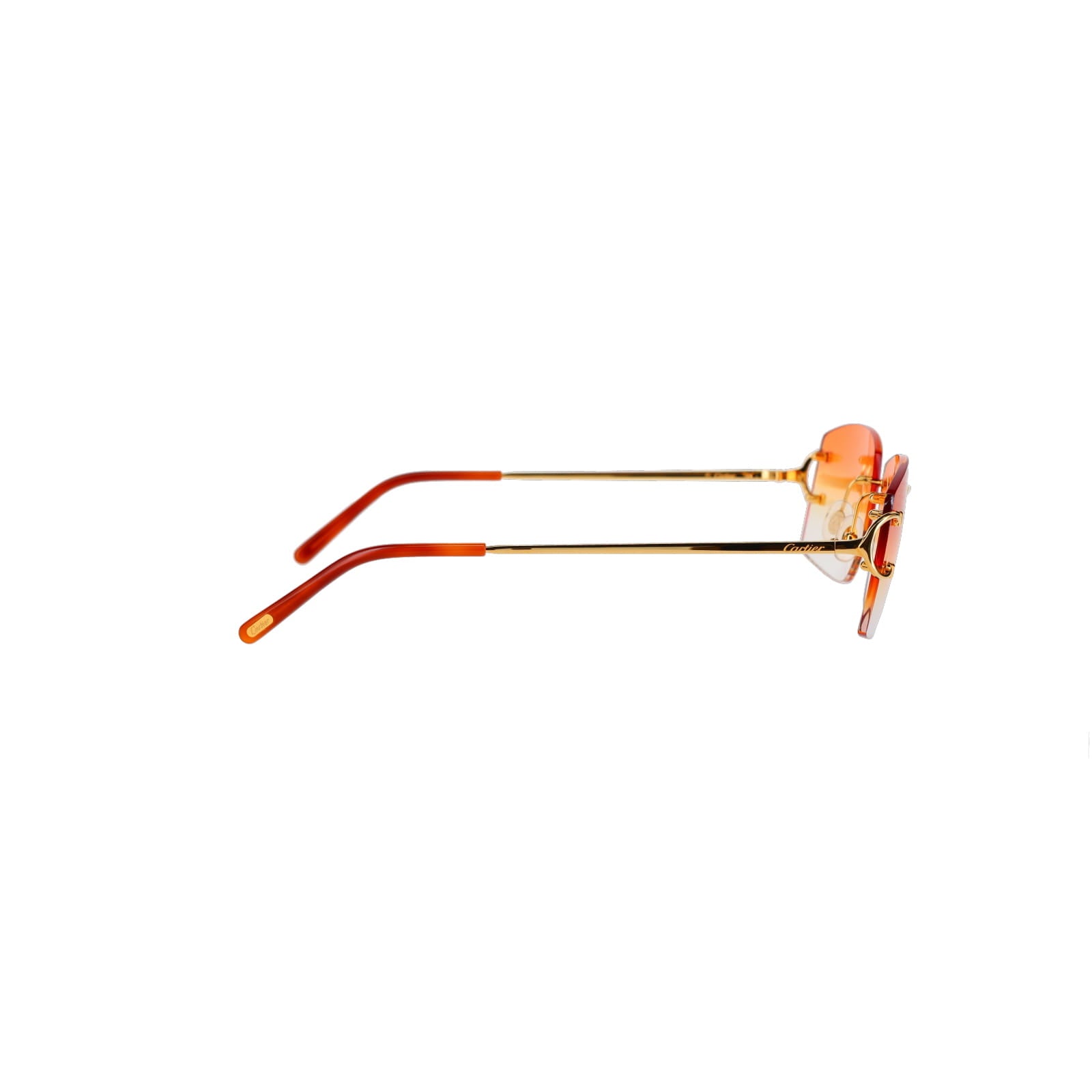 Cartier Custom Double C Brooklyn Gold Sunglasses by MEG