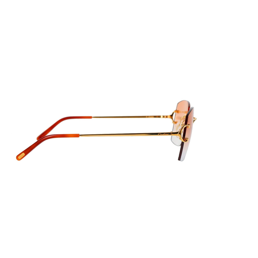 Cartier Custom Double C Mykonos Gold Sunglasses by MEG
