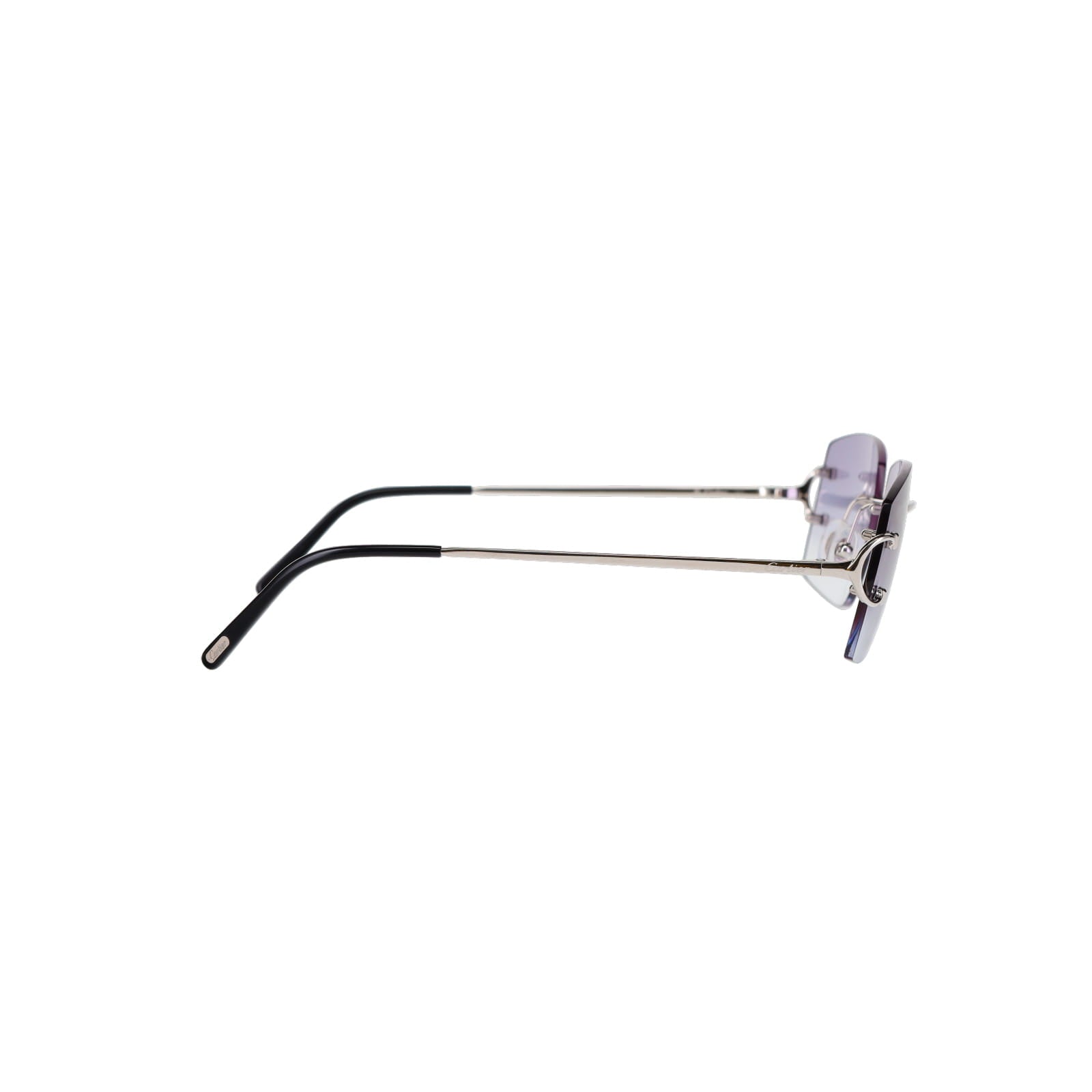 Cartier Custom Double C Brooklyn Platinum Sunglasses by MEG