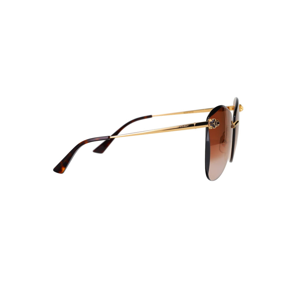 CT0398S Cat-eye Panthère Sunglasses