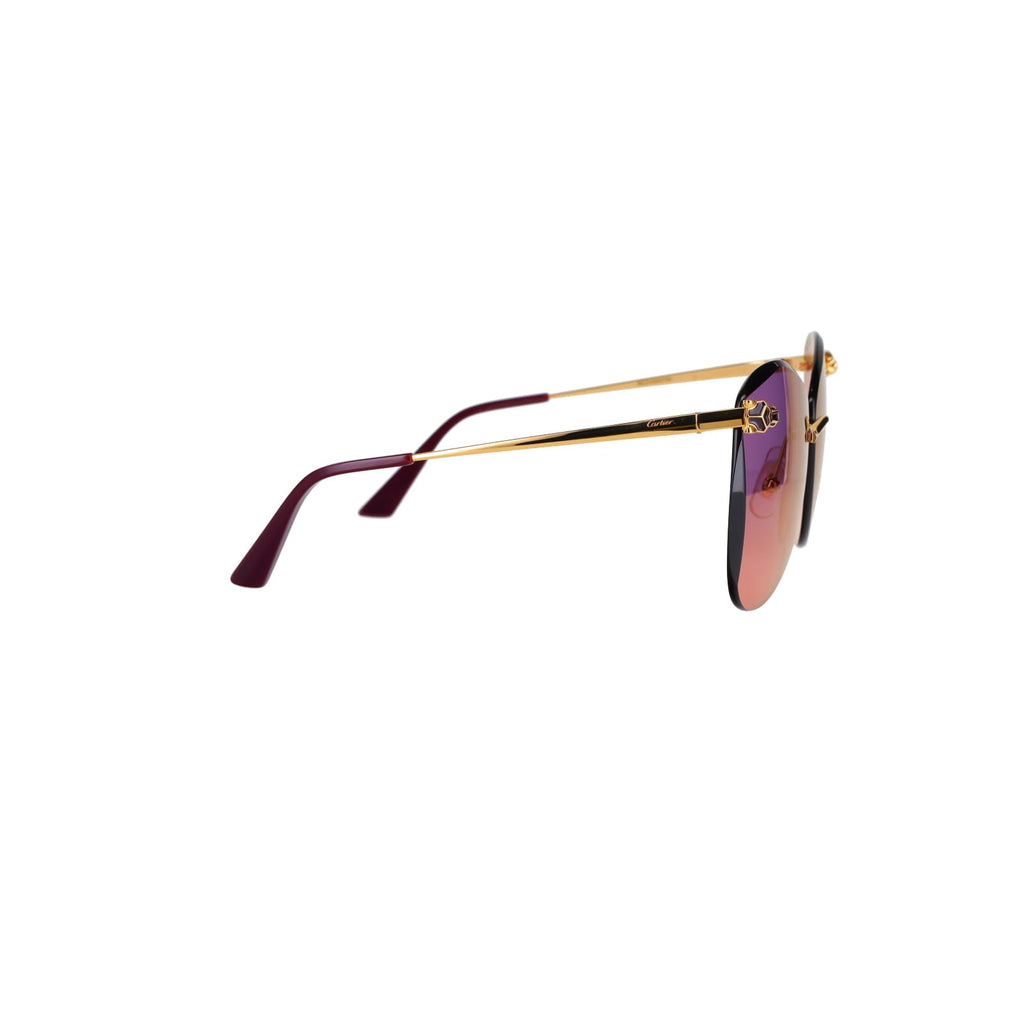 CT0398S Cat-eye Panthère Sunglasses