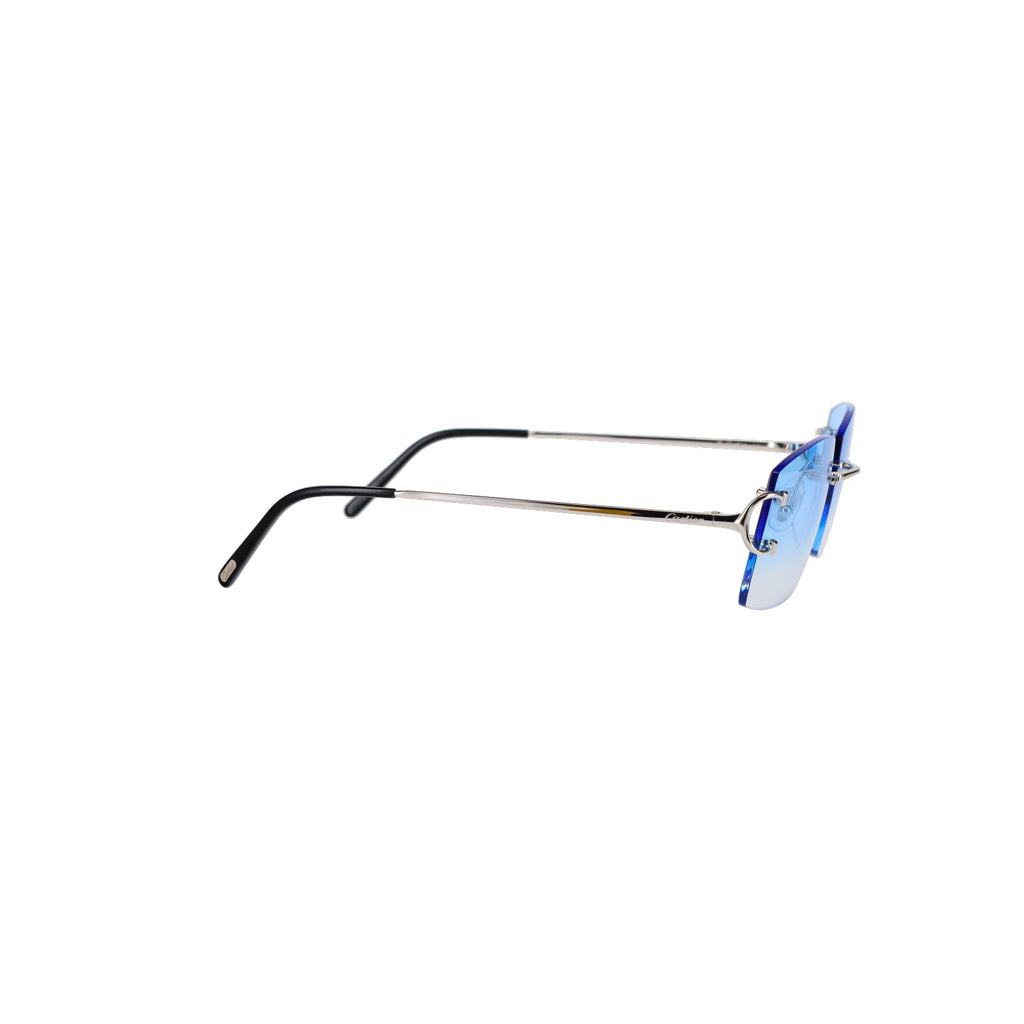 Cartier Custom Double C Brooklyn Platinum Sunglasses by MEG