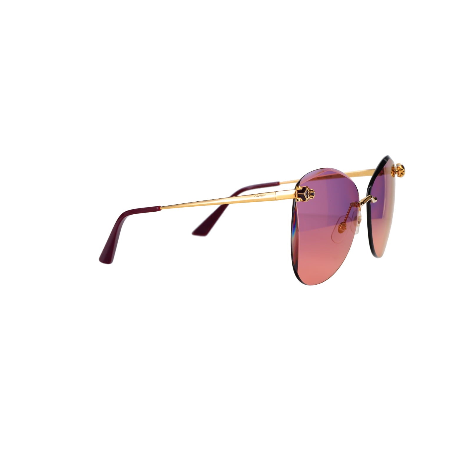 CT0398S Cat-eye Panthère Sunglasses