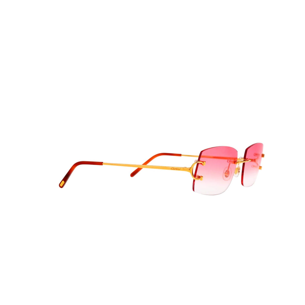 Cartier Custom Double C Brooklyn Gold Sunglasses by MEG