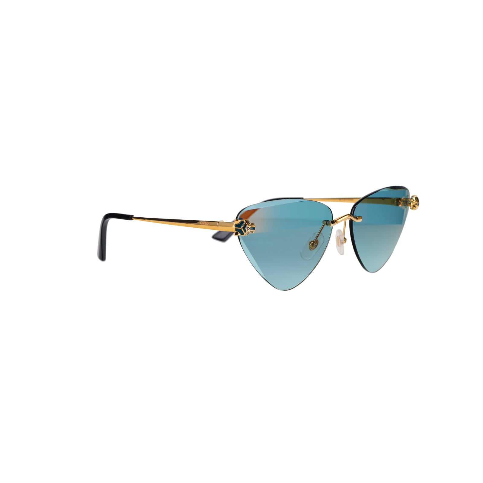 CT0399S Geometric Panthère Sunglasses