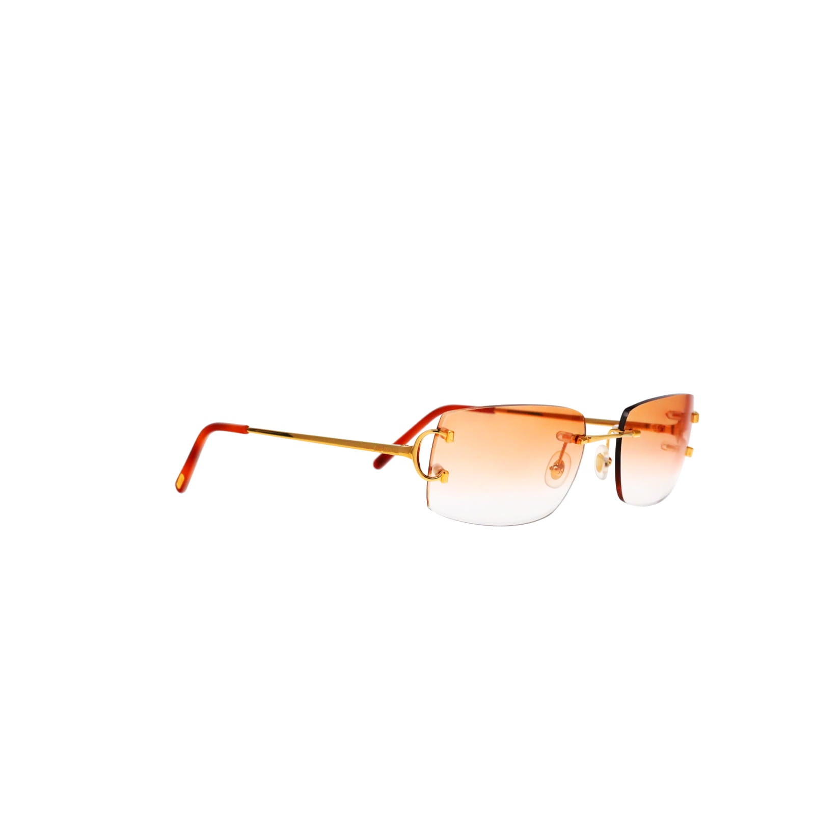 Cartier Custom Double C Brooklyn Gold Sunglasses by MEG