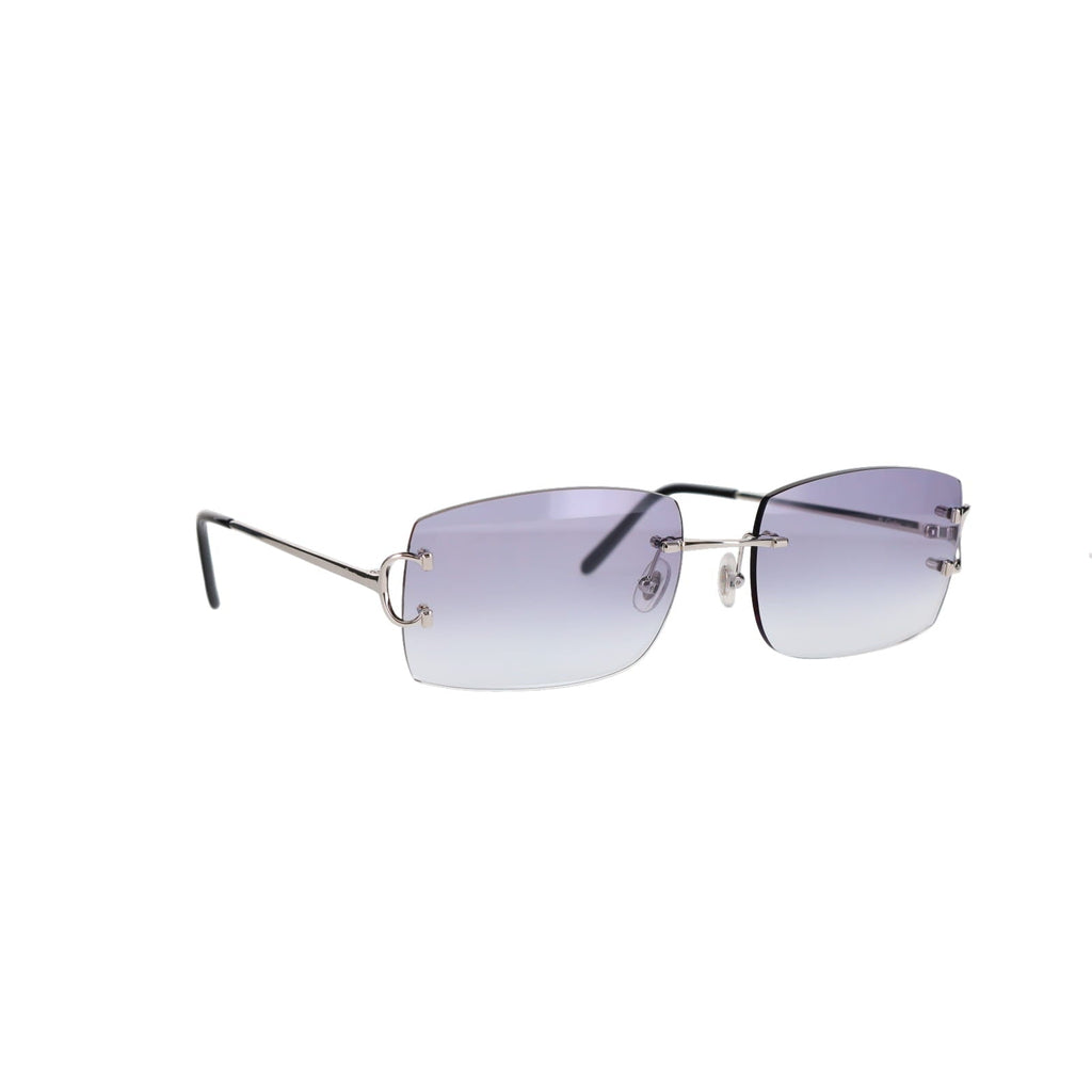 Cartier Custom Double C Brooklyn Platinum Sunglasses by MEG