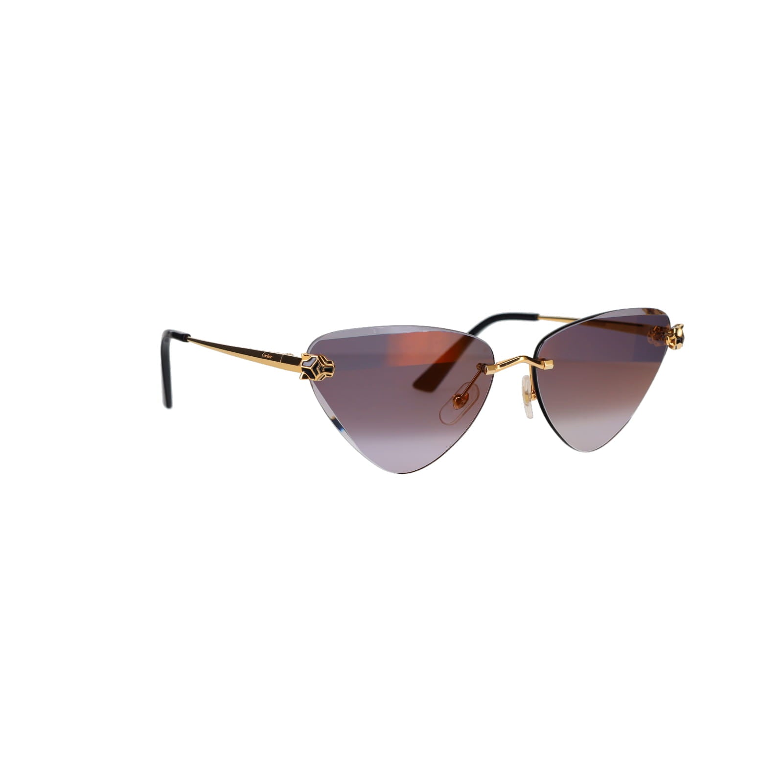 CT0399S Geometric Panthère Sunglasses