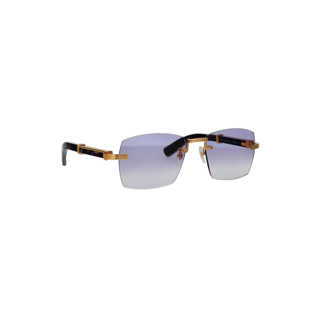 Cartier Custom Première de Cartier Black Sunglasses by MEG