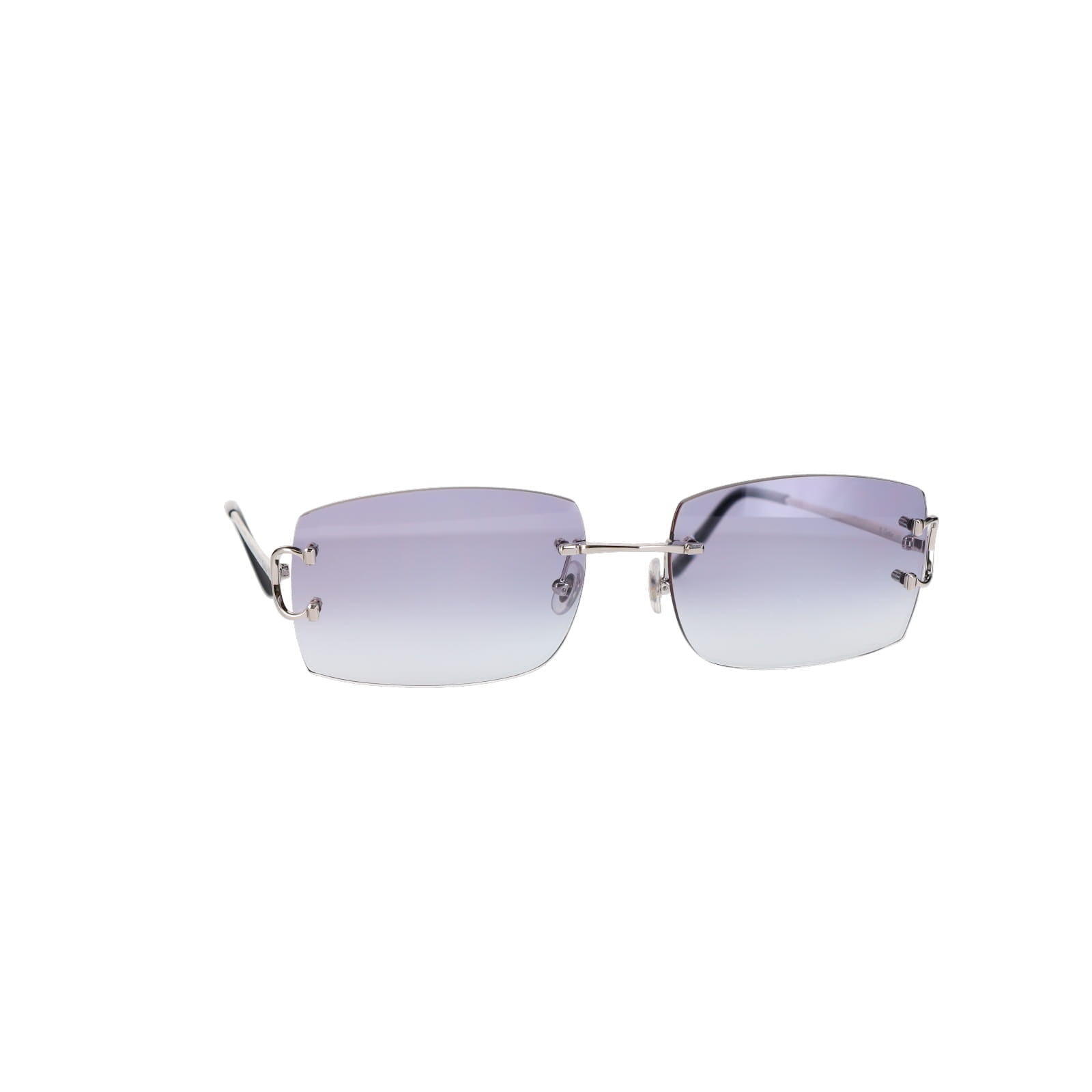 Cartier Custom Double C Brooklyn Platinum Sunglasses by MEG