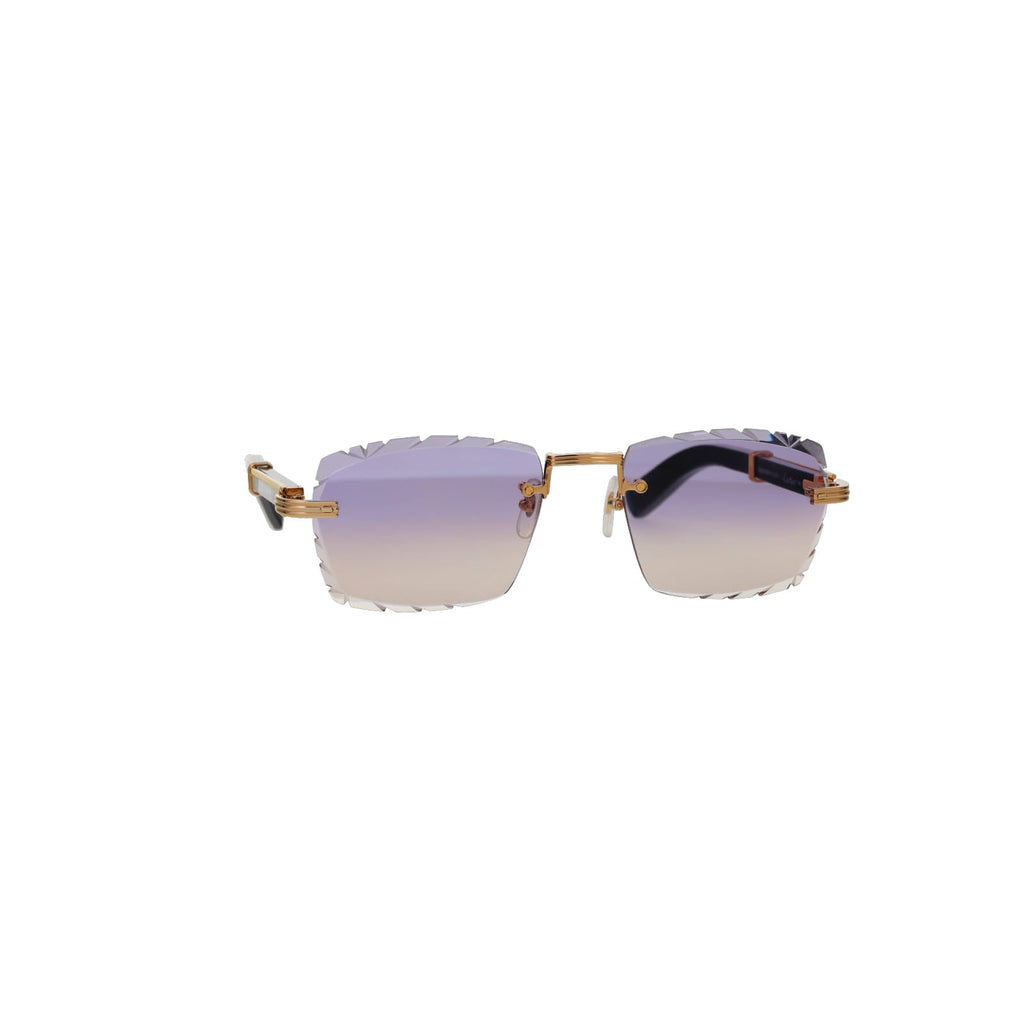 Cartier Custom Première de Cartier White Sunglasses by MEG