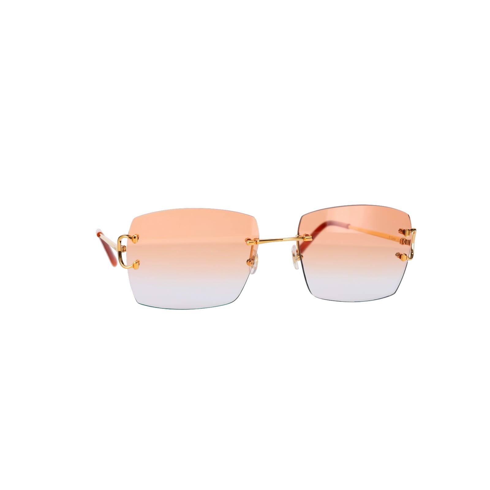 Cartier Custom Double C Mykonos Gold Sunglasses by MEG