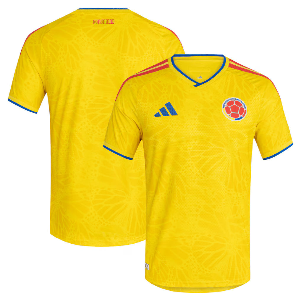 Colombia National Team FIFA x World Cup 2026 Home On Field Authentic Jersey - Yellow