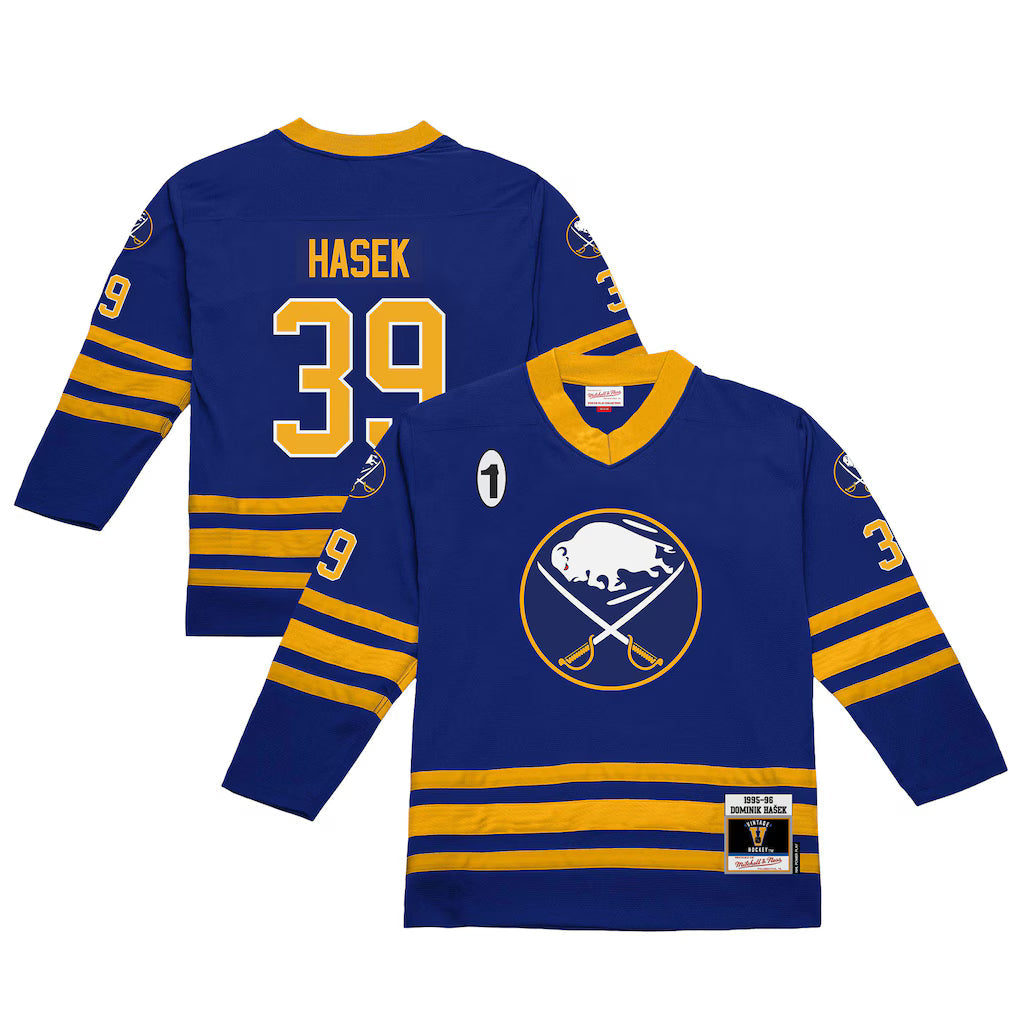 Dominik Hasek Buffalo Sabres Mitchell & Ness 2025-26 Power Play Jersey - Royal