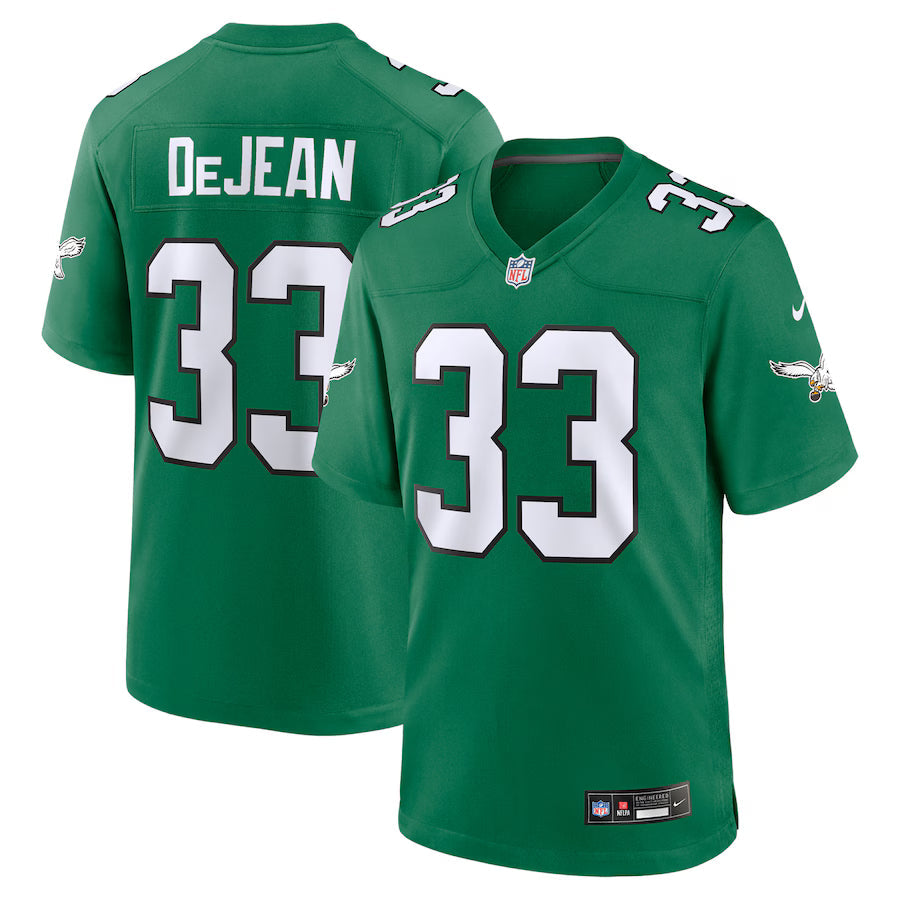 Cooper DeJean Philadelphia Eagles Alternate Game Jersey - Kelly Green