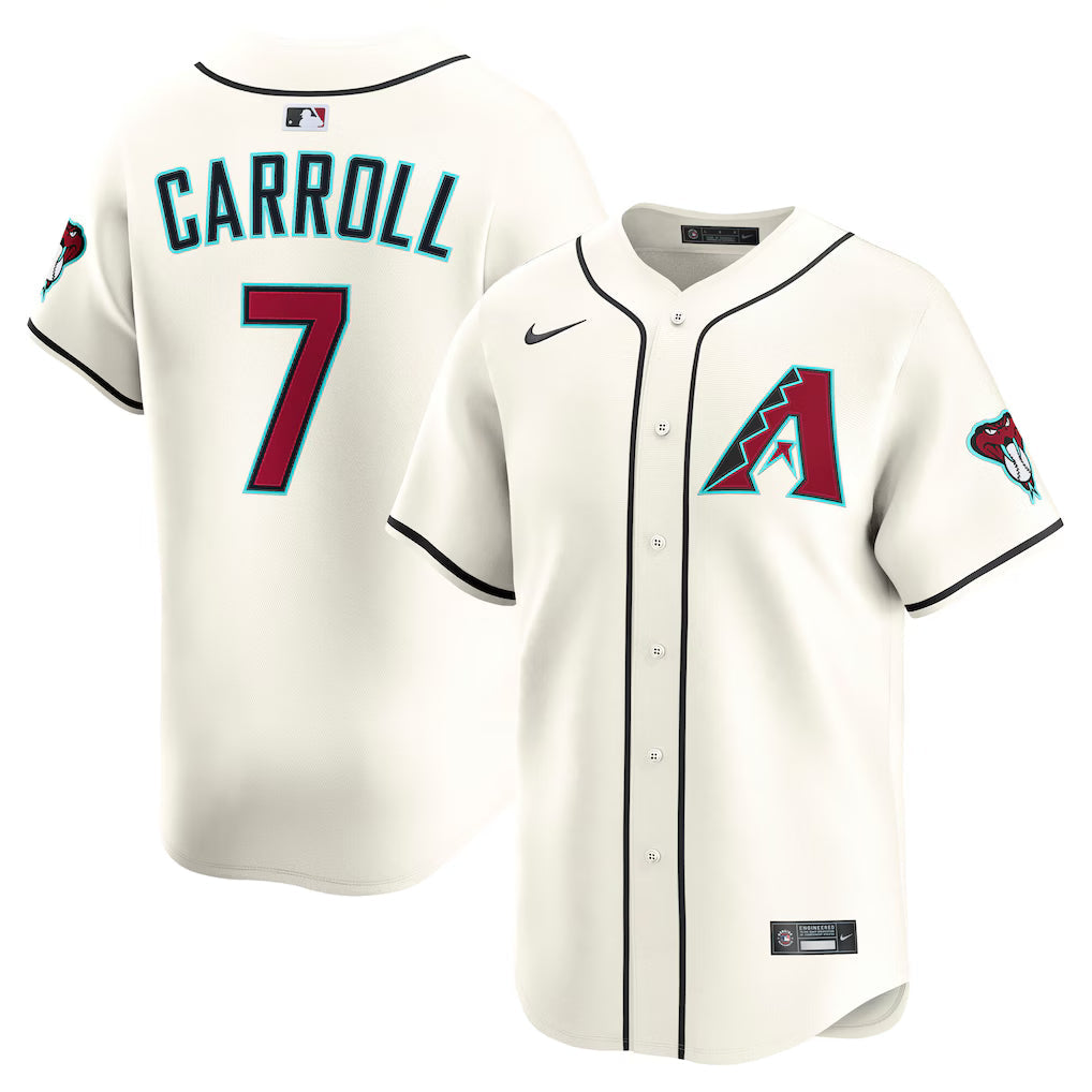 Corbin Carroll Arizona Diamondbacks Limited Player Jersey - Cream