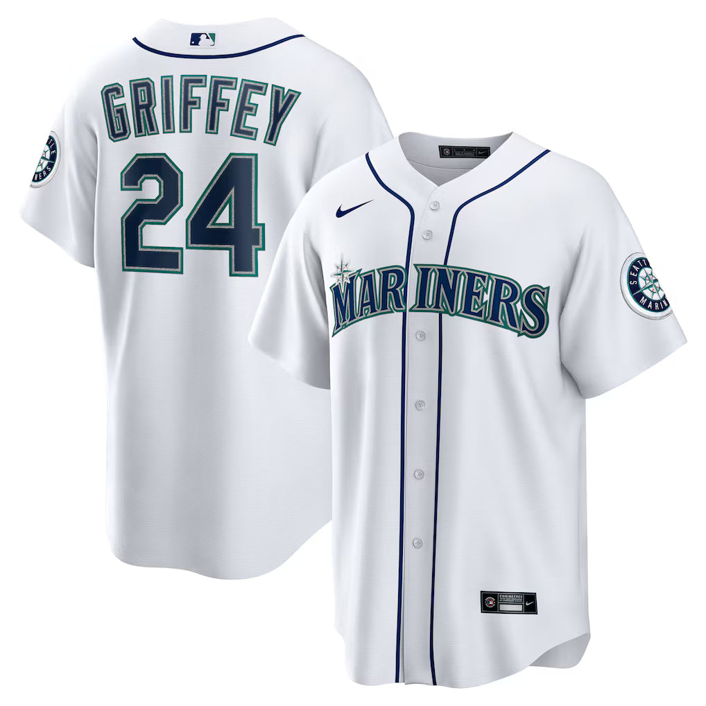 Ken Griffey Jr. Seattle Mariners Jersey - White