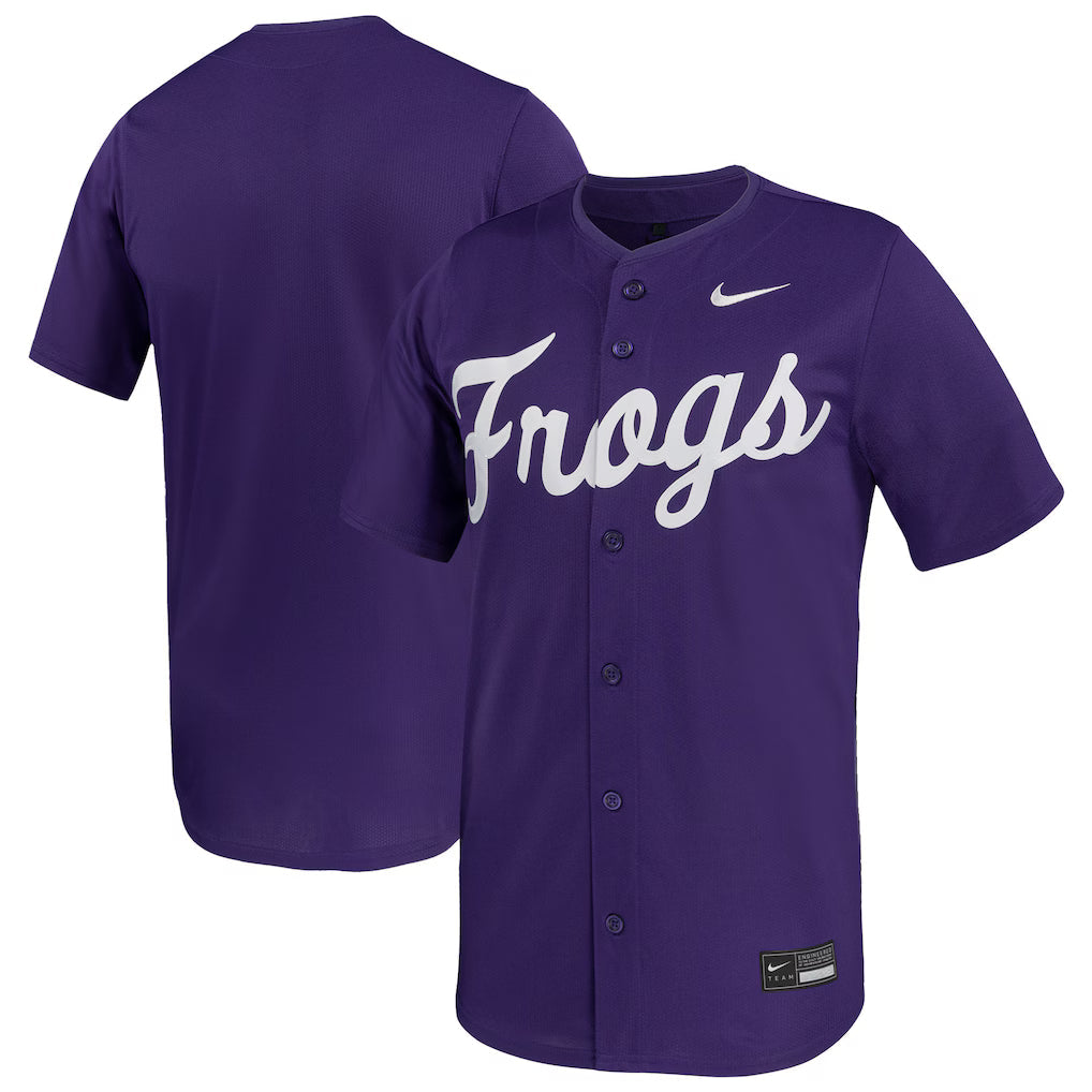 TCU Horned Frogs Limited Baseball Jersey - Purple