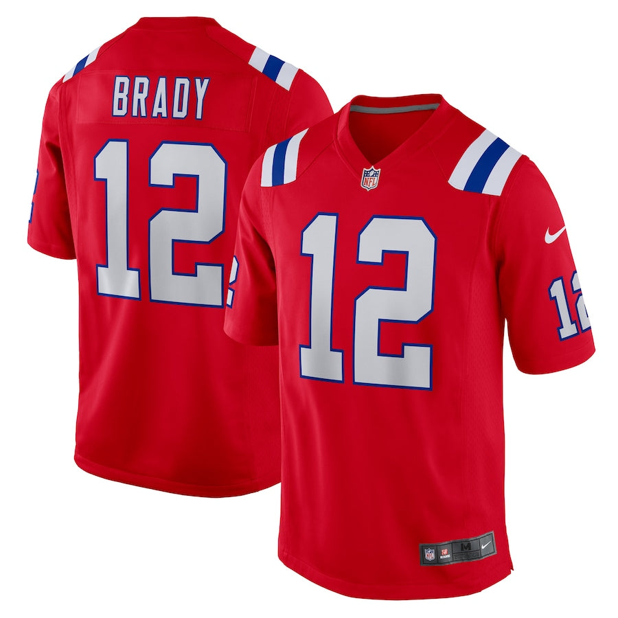 Tom Brady New England Patriots Retired Player Alternate Game Jersey - Red