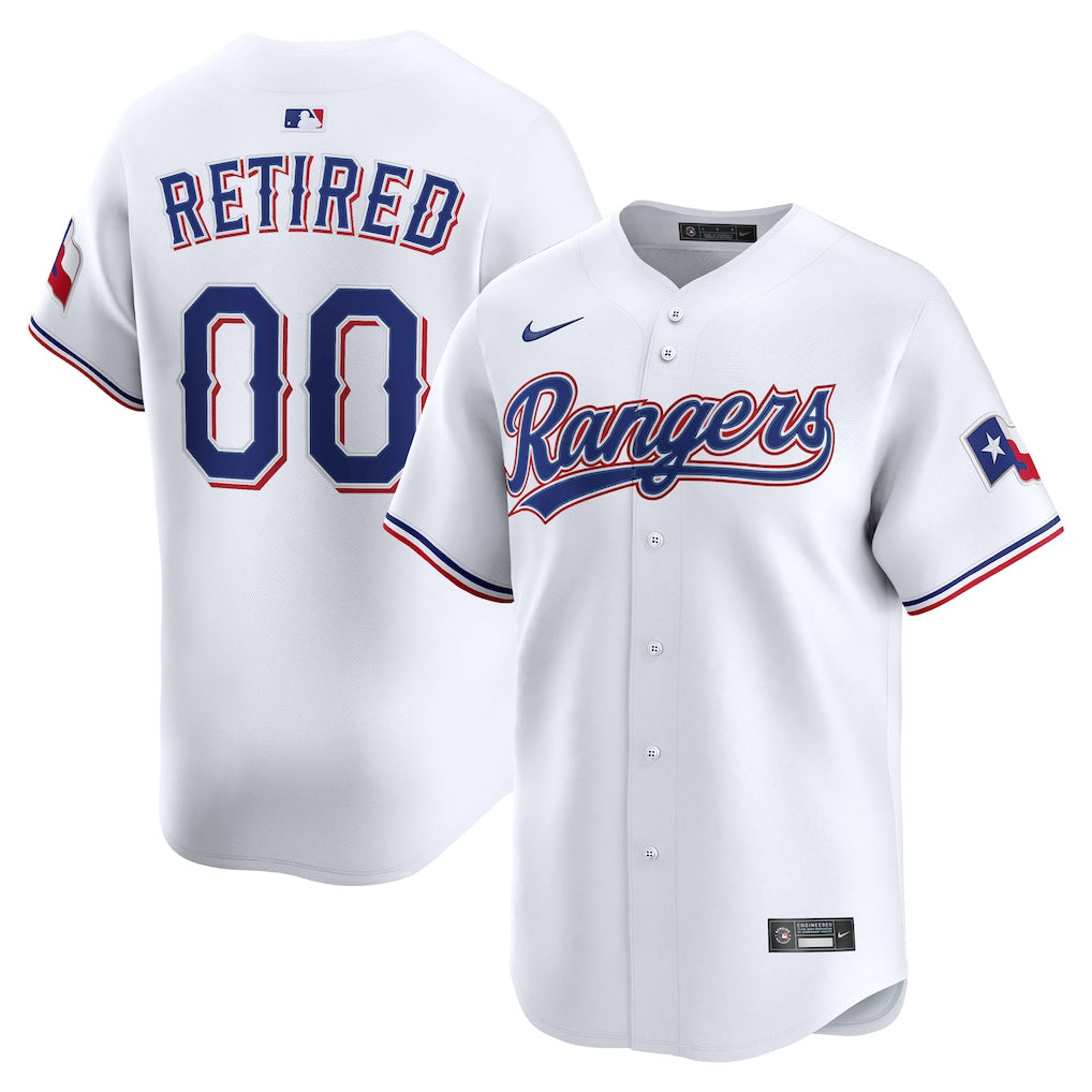 Texas Rangers  Home Limited Pick-A-Player  Roster Jersey - White