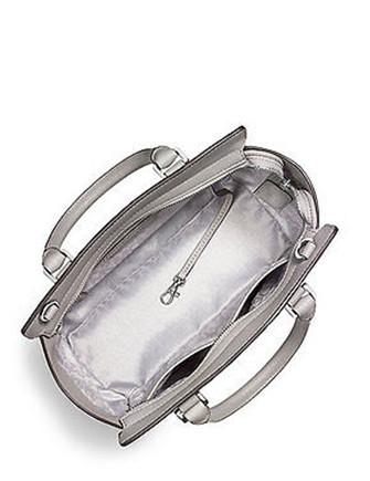 Michael Michael Kors Metallic Center Stripe Selma Med Satchel