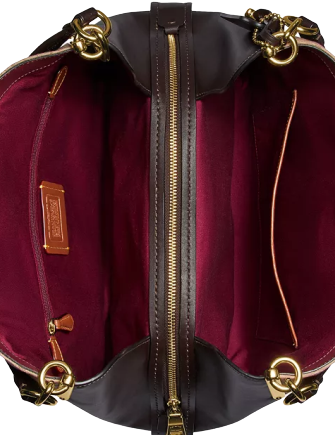 Coach Signature Jacquard Dalton 31 Shoulder Bag