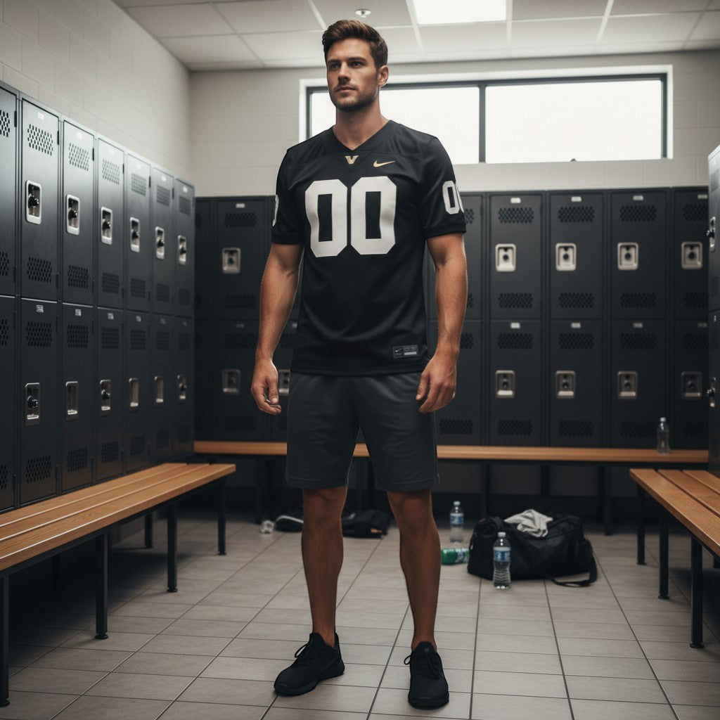 Vanderbilt Commodores NIL Pick-A-Player Game Jersey - Black