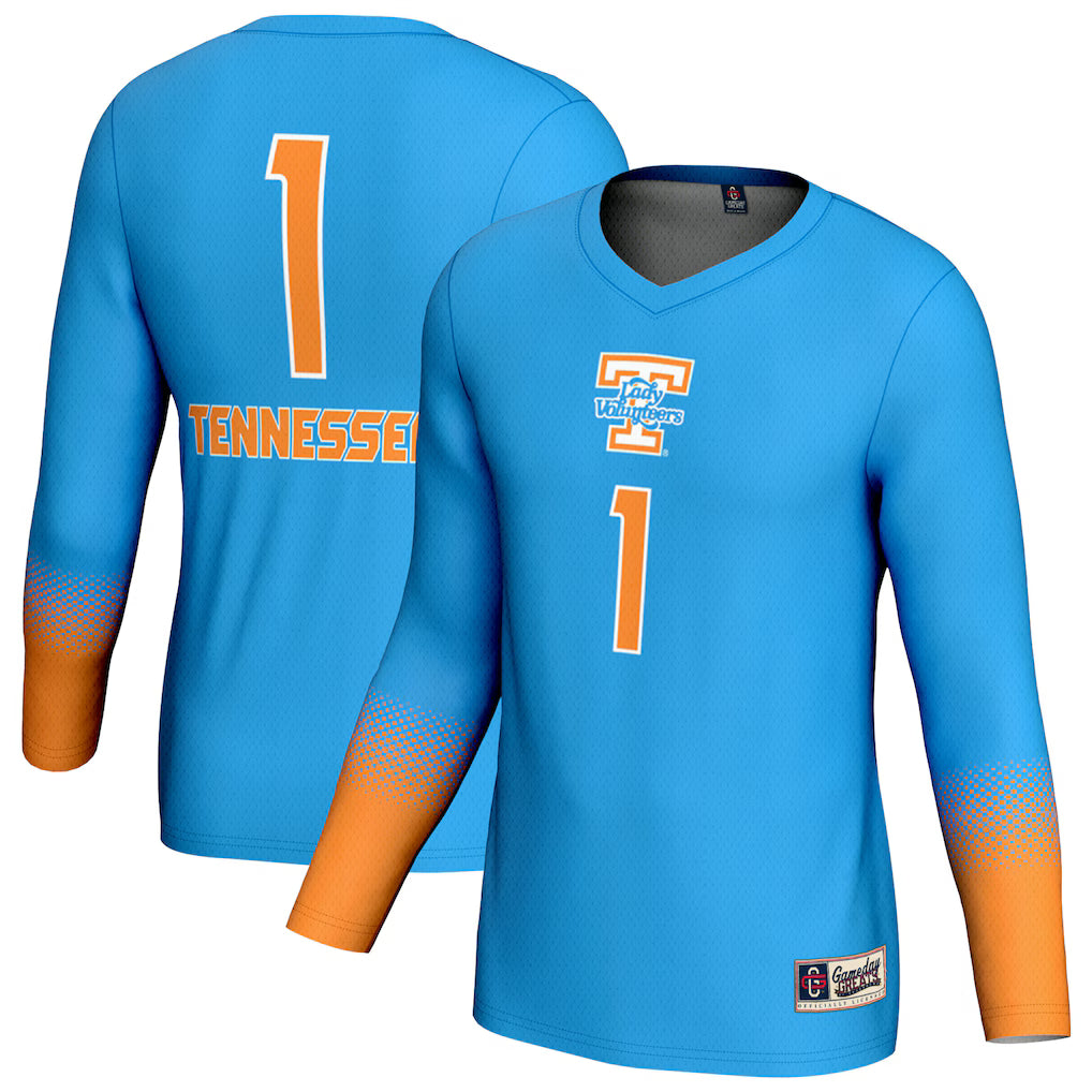 Tennessee Volunteers GameDay Greats Lightweight Volleyball Fashion Jersey - Blue